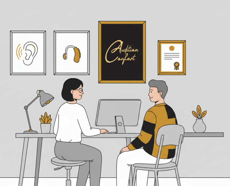 conseils suivi et ajustements des appareils auditifs à Bordeaux