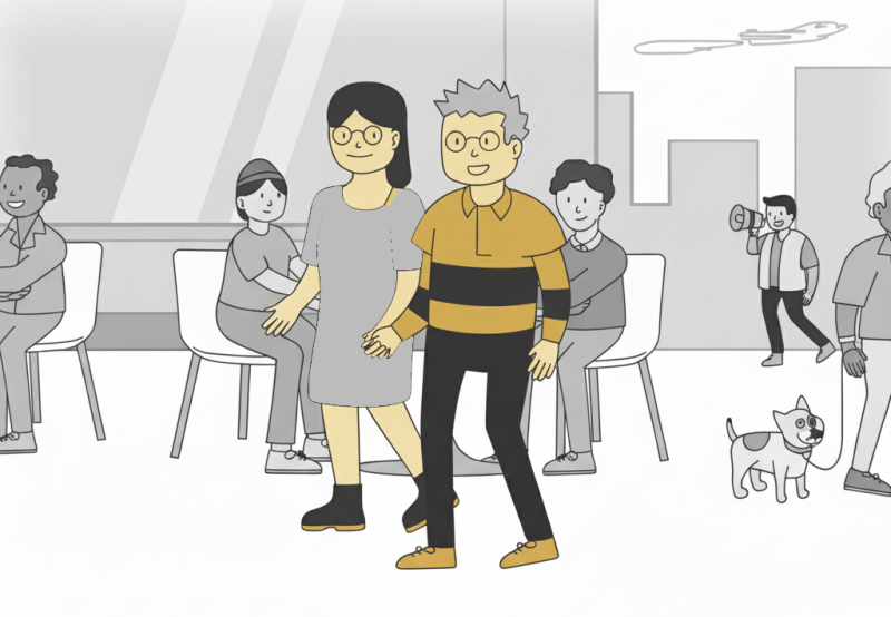 personne retrouvant le plaisir d'entendre mieux grâce à son audioprothésiste à Bordeaux