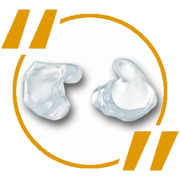 Des protections auditives personnalisées pour une protection optimale.