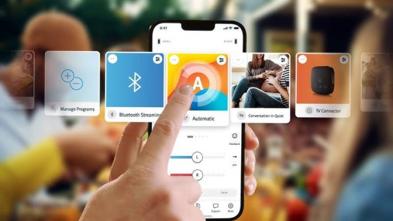 connectivité bluetooth aide auditive smartphone