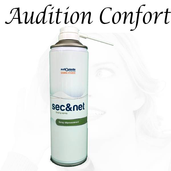 spray dépoussiérant pour appareil auditif Sec&Net Toulouse