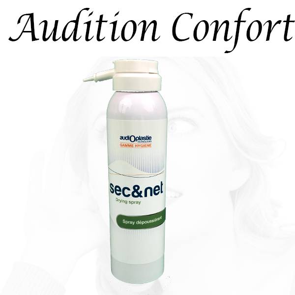 spray dépoussiérant pour appareil auditif Sec&Net Cherbourg